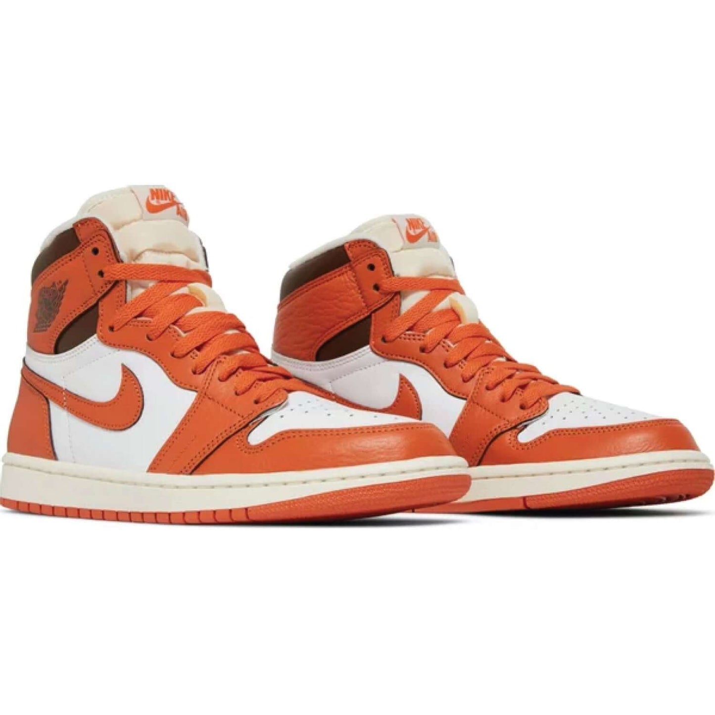 This is the pair of Wmns Air Jordan 1 High OG 'Starfish'. Describe the beauty of Starfish.