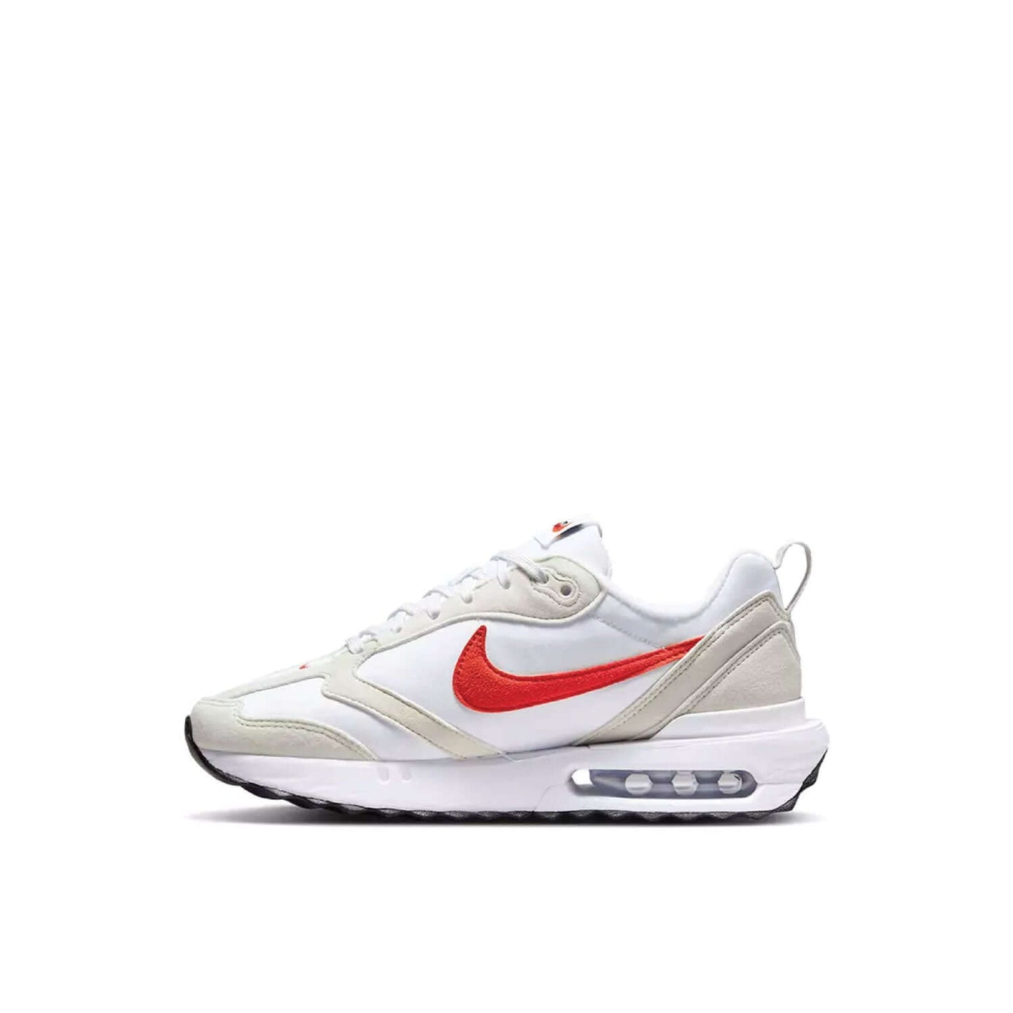 Wmns Air Max Dawn 'Light Bone Picante Red'