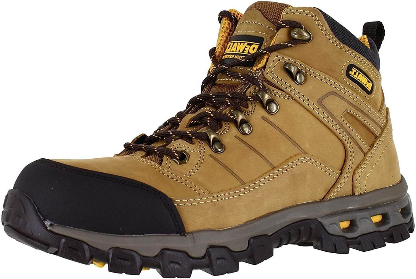 DEWALT Poseidon Mens Side Zip-Up Safety Work Steel Toe SB Boots
