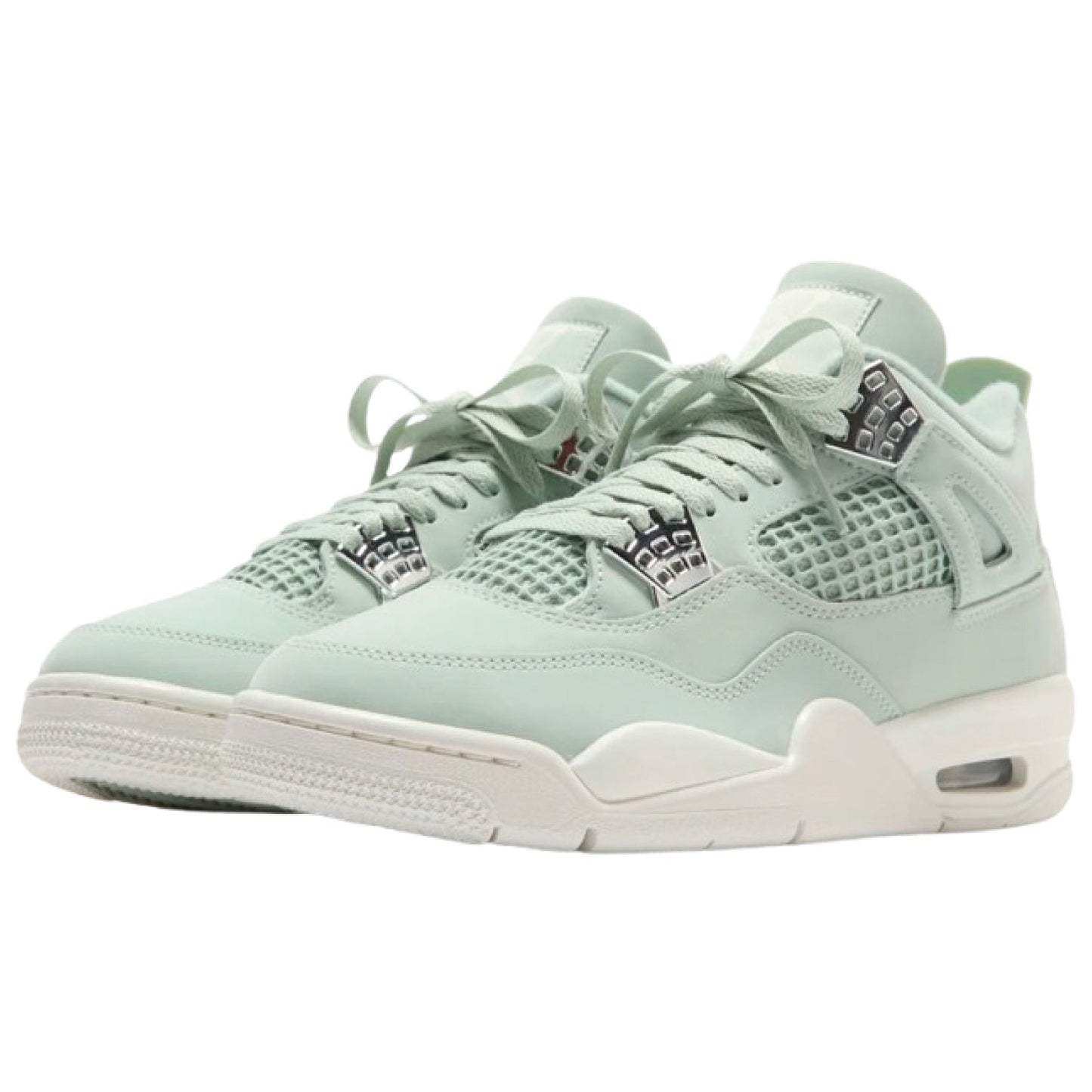 Air Jordan 4 Retro Seafoam Sail / Metallic Silver