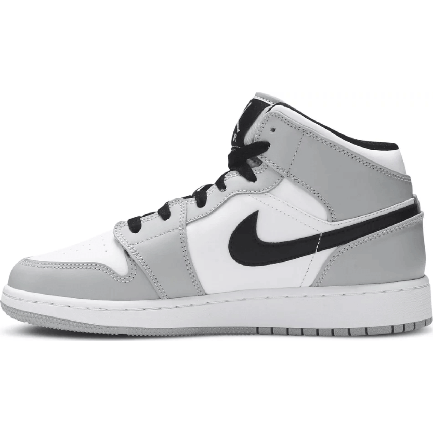 Air Jordan 1 Mid Light Smoke Grey GS | light smoke grey jordan 1 gs , smoke grey jordan 1 gs