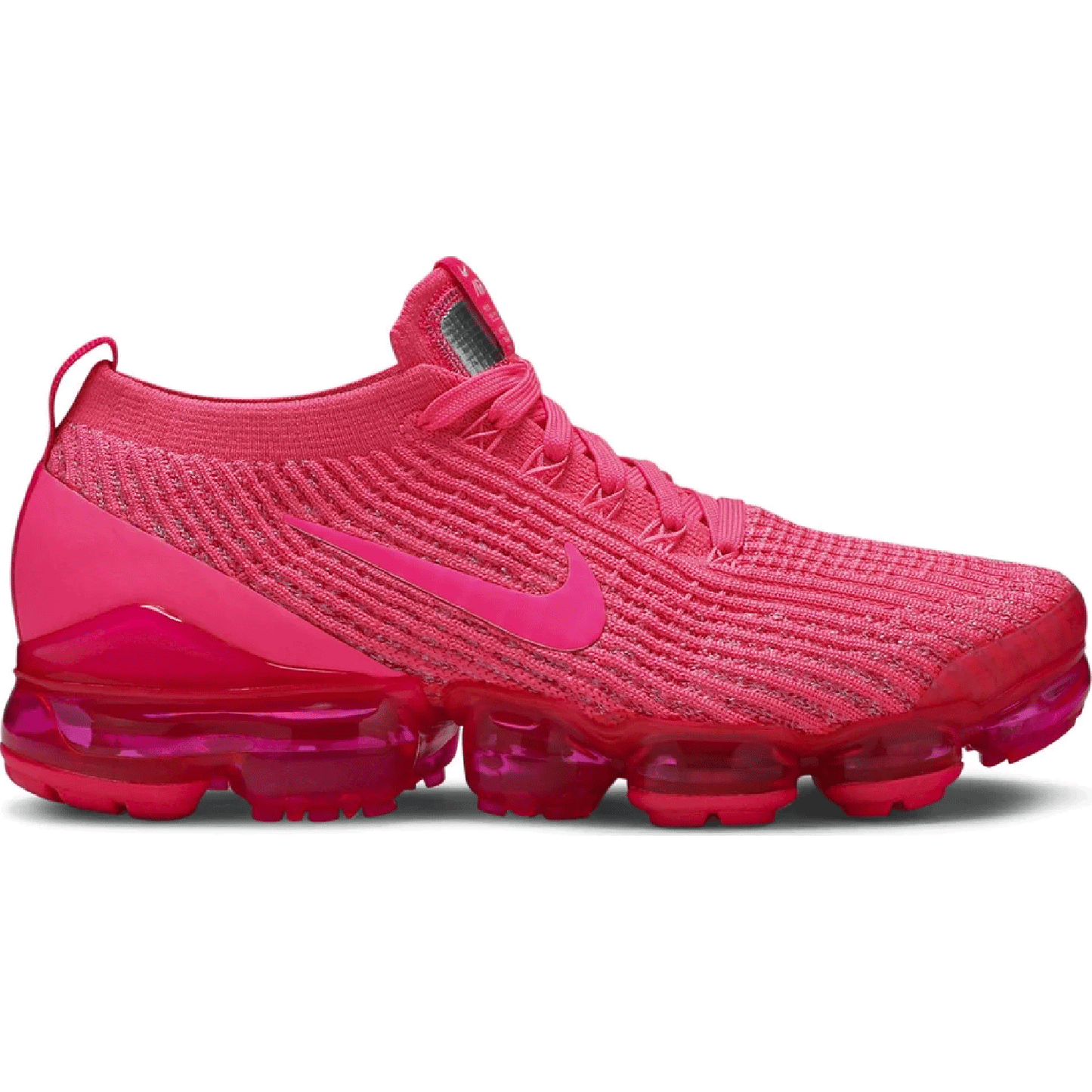 This is the right side design of Air VaporMax Flyknit 3 Pink (Wmns)