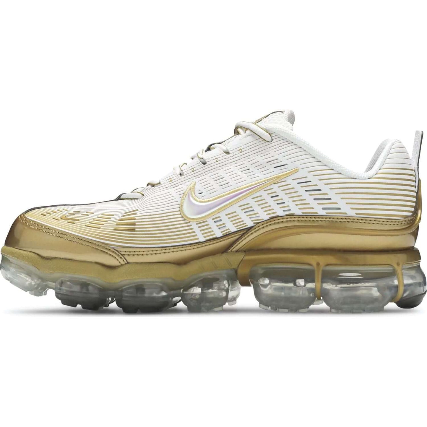 This is the left side of Air Vapormax 360 'White Metallic Gold'