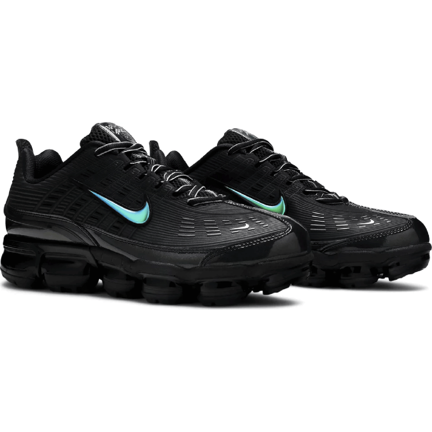 This is the front side view of Air Vapormax 360 Black