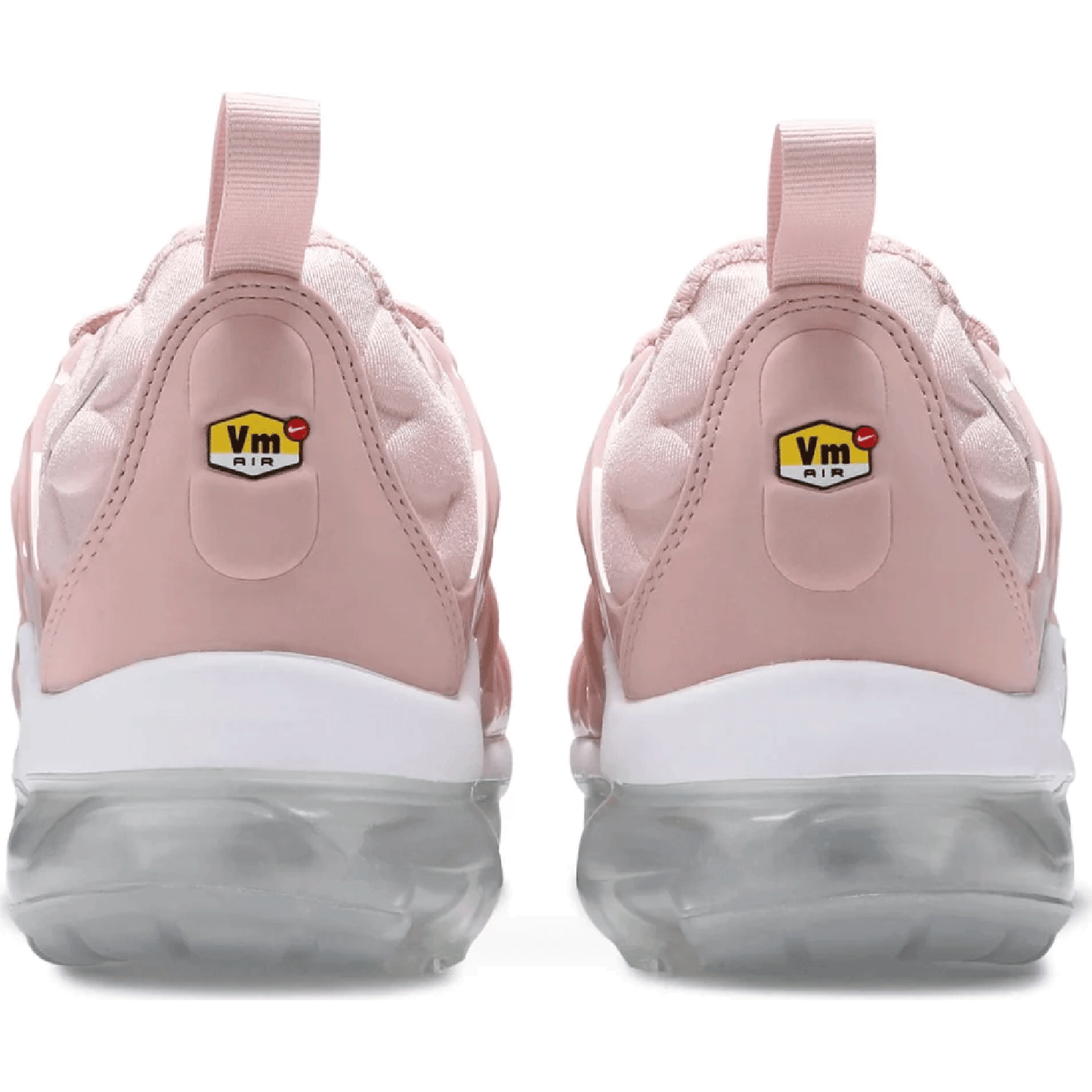 This is the back side of the Air Vapormax Plus Pink Oxford'