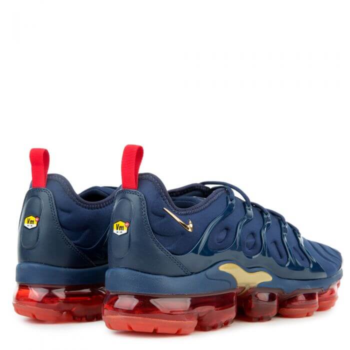 Air Vapormax Plus 'Midnight NavyMetallic Gold-black'