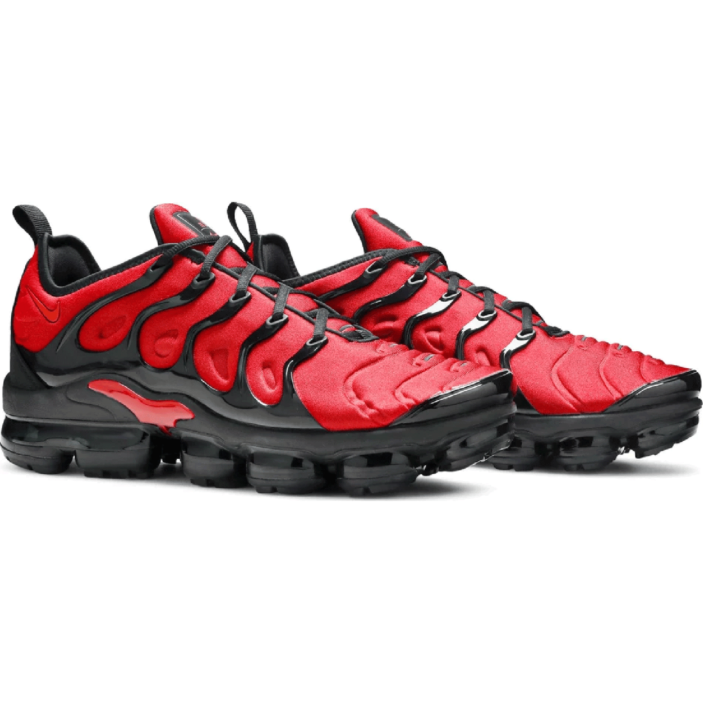 This is the front side of the Air Vapormax Plus University Red