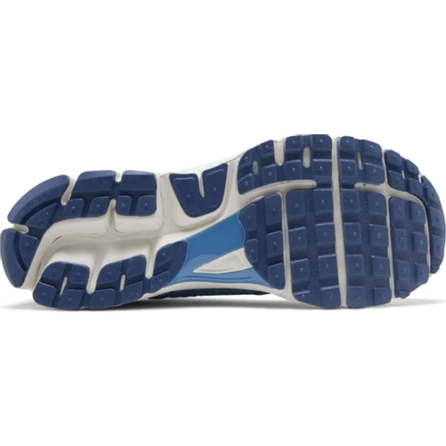 This is the lower side shoe of Air Zoom Vomero 5 'Worn Blue'.
