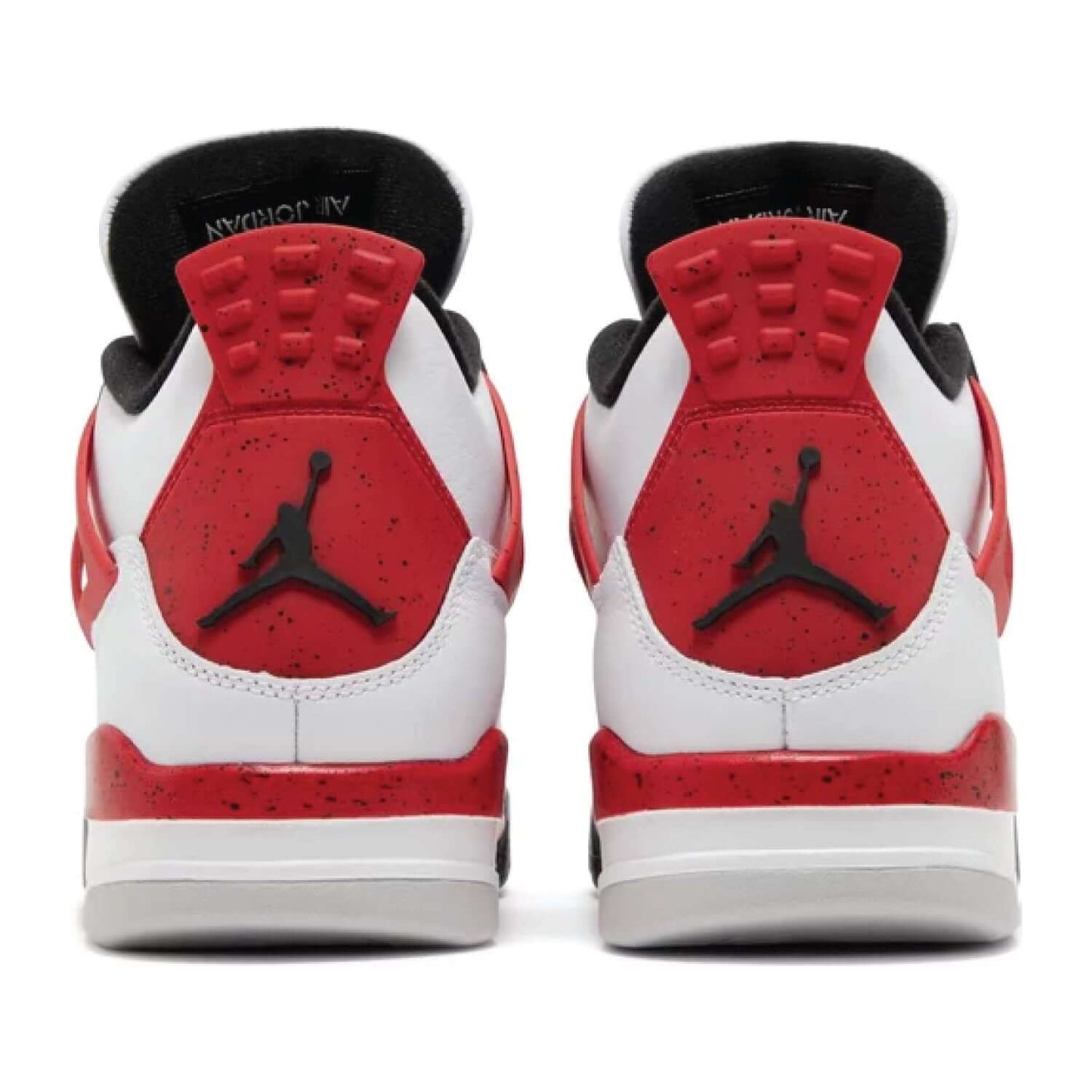This is the back side of Air Jordan 4 Retro 'Red Cement'