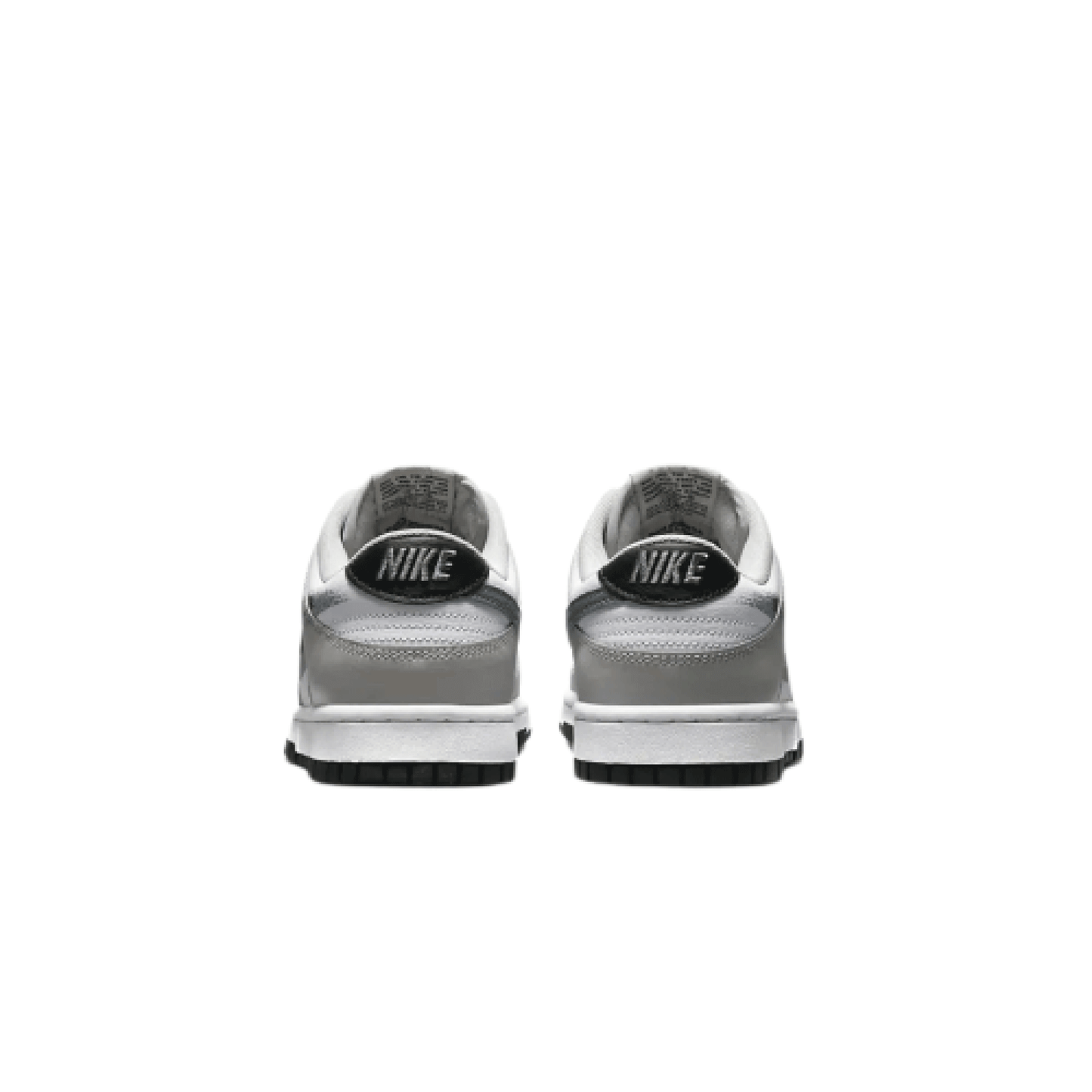 Dunk Low Grey Stencil Swoosh - FD0661-100