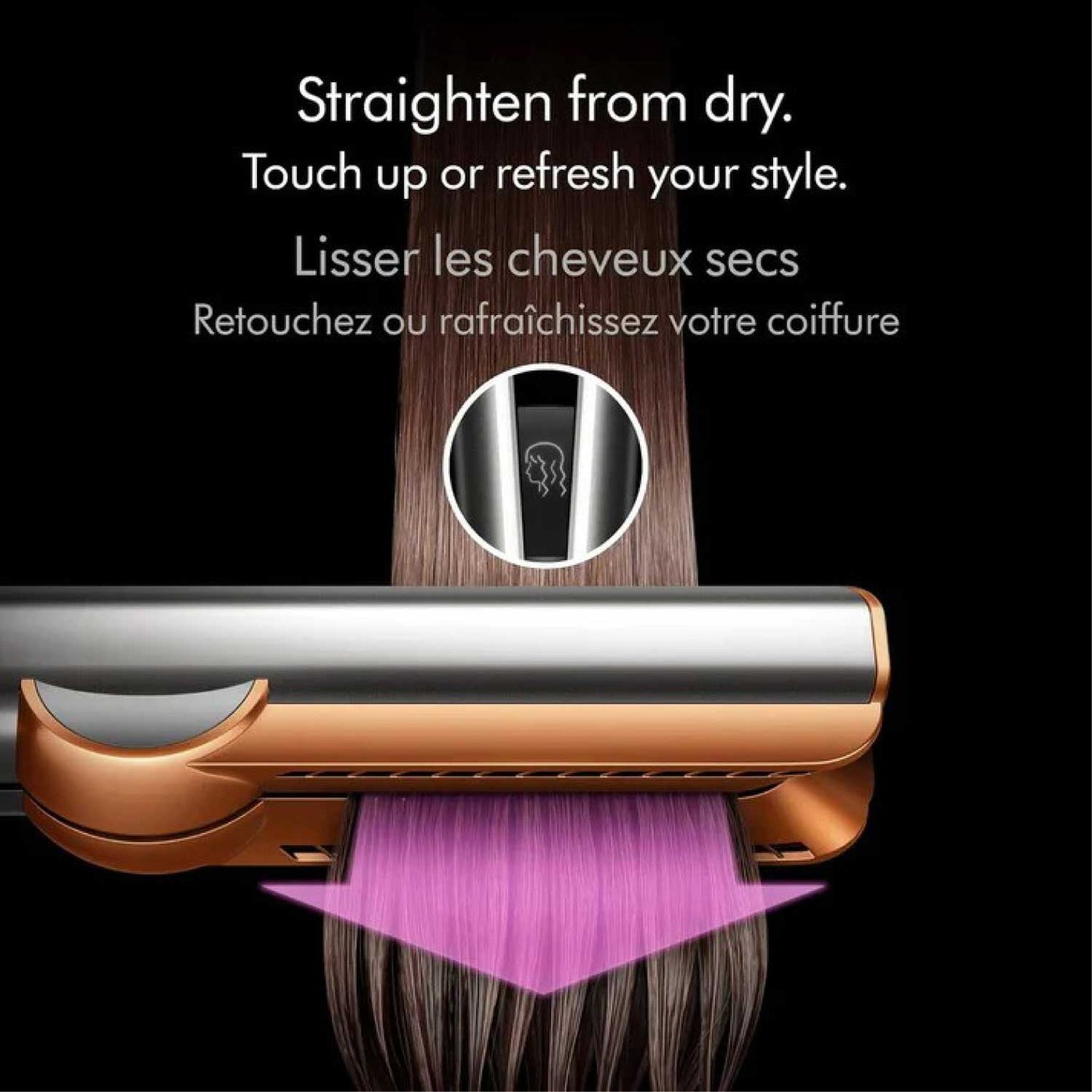 Dyson Airstrait straightener (Nickel/Copper)
