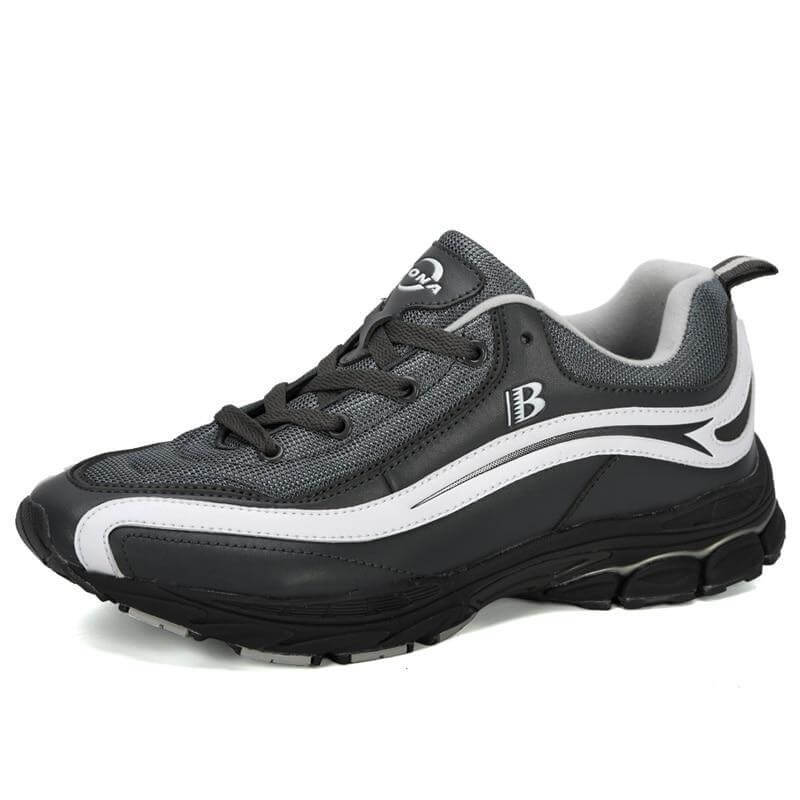 BONA New Designer Trend Running Shoes Men's High Quality Sports Outdoor Lace-up Jogging Shoes Zapatillas Hombre Comfortable