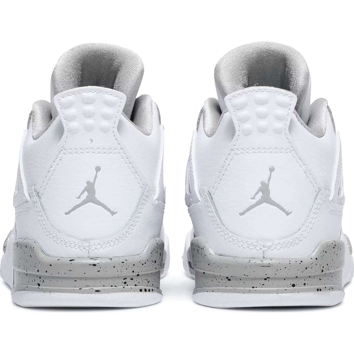 This is the back side of jordan 4 white oreo