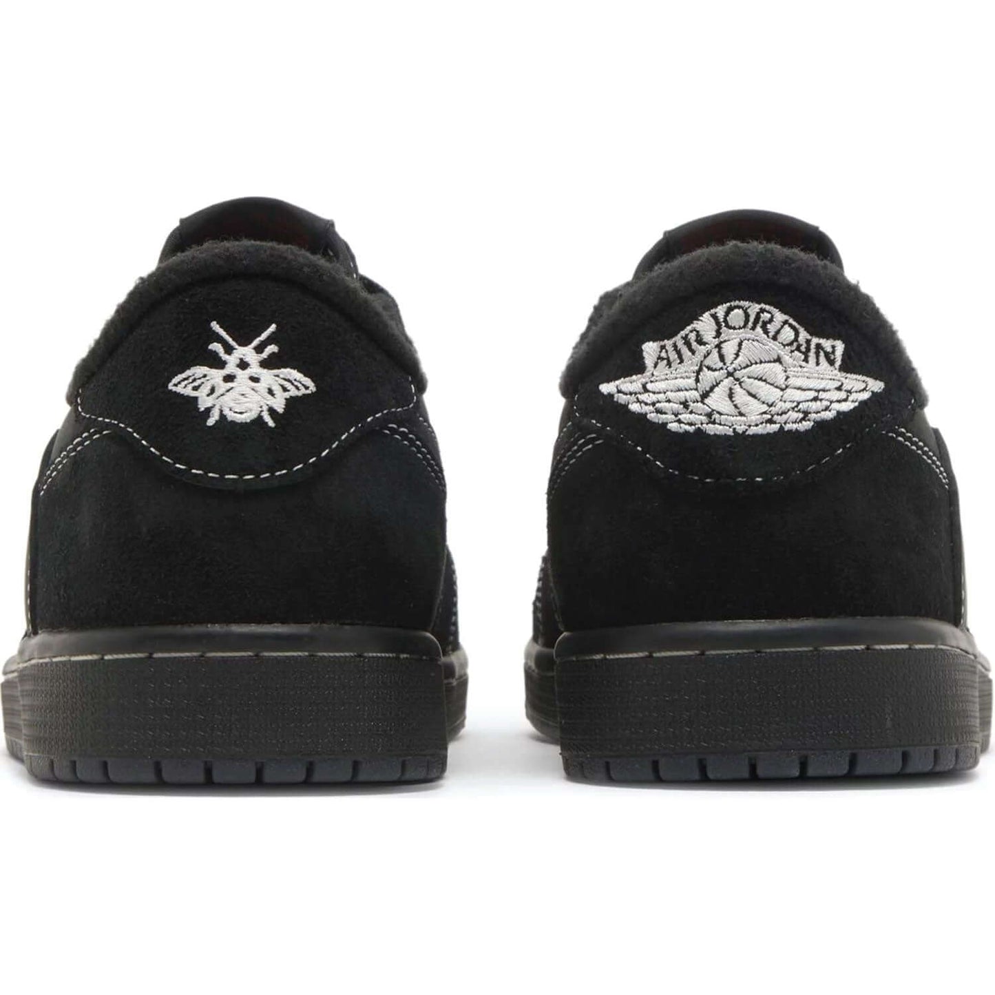 This Travis Scott x Air Jordan 1 Low OG SP 'Black Phantom' shoe is from the Trainer Factory.