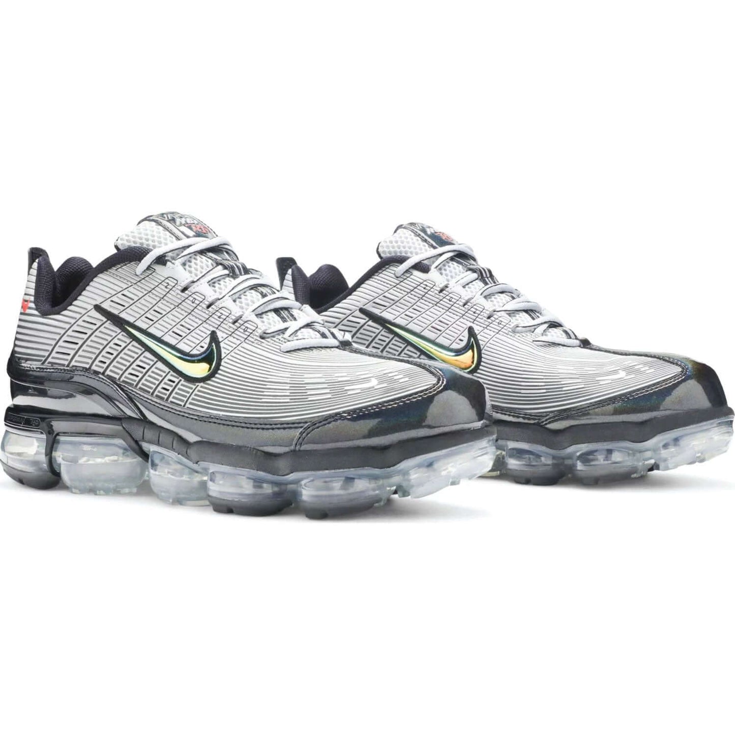 This is the front view of Air VaporMax 360 'Silver'