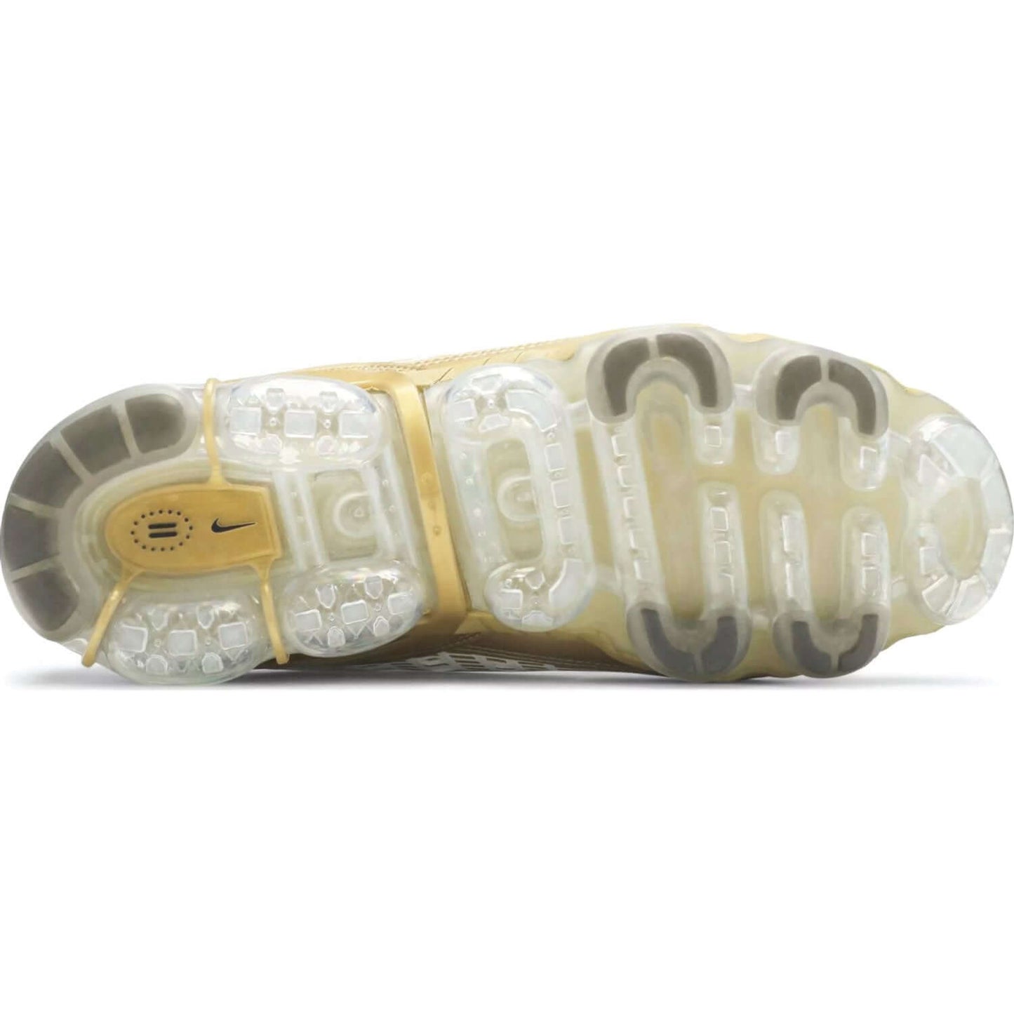 There is the great sole of Air Vapormax 360 'White Metallic Gold'