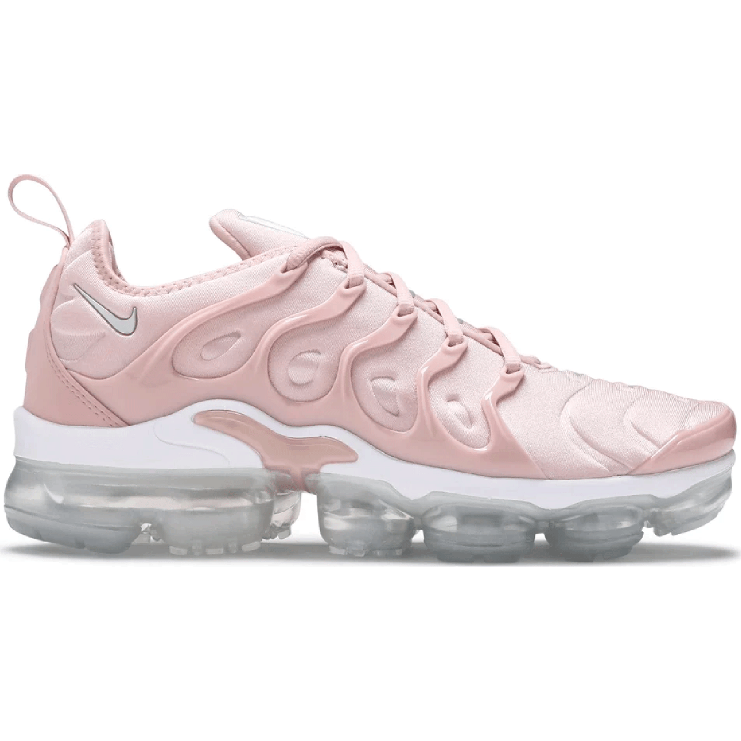 This is the right side of the Air Vapormax Plus Pink Oxford