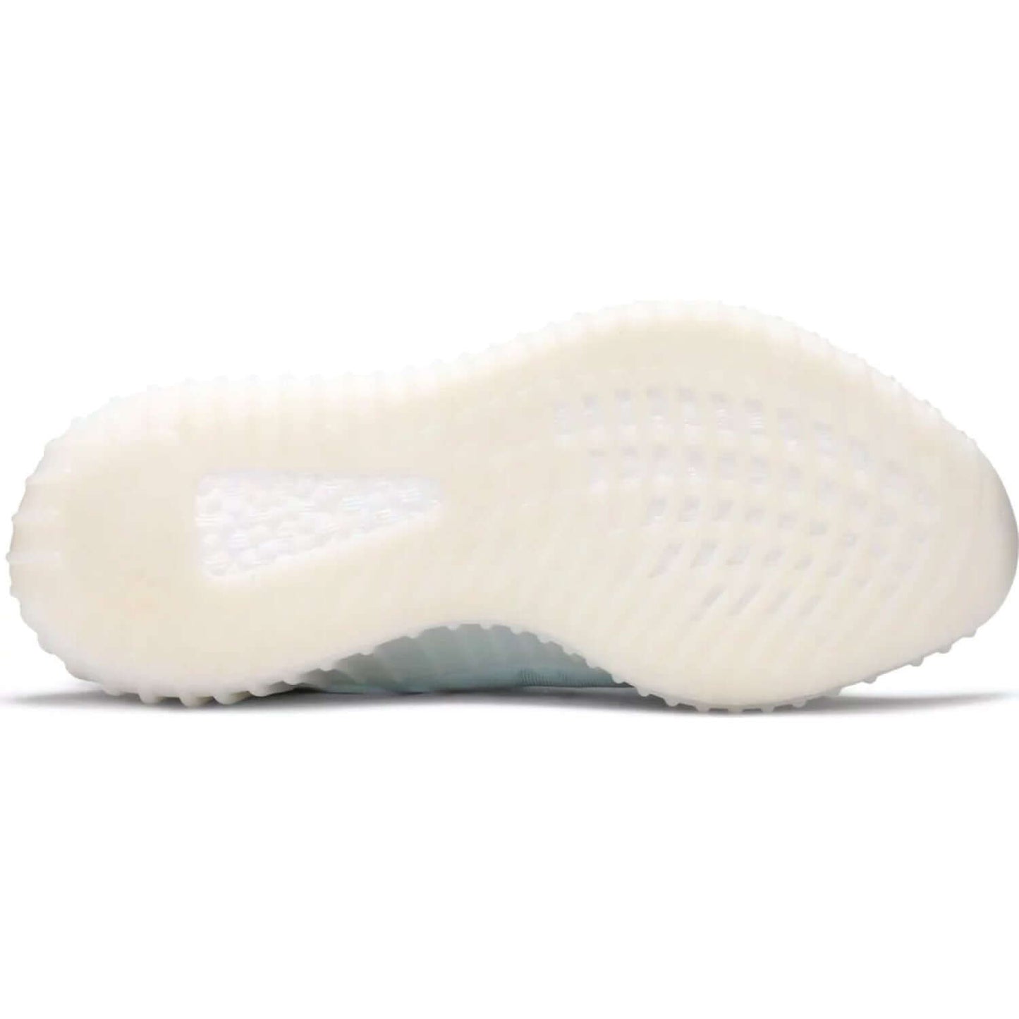 This is the lower side of the Yeezy Boost 350 V2 Mono Ice