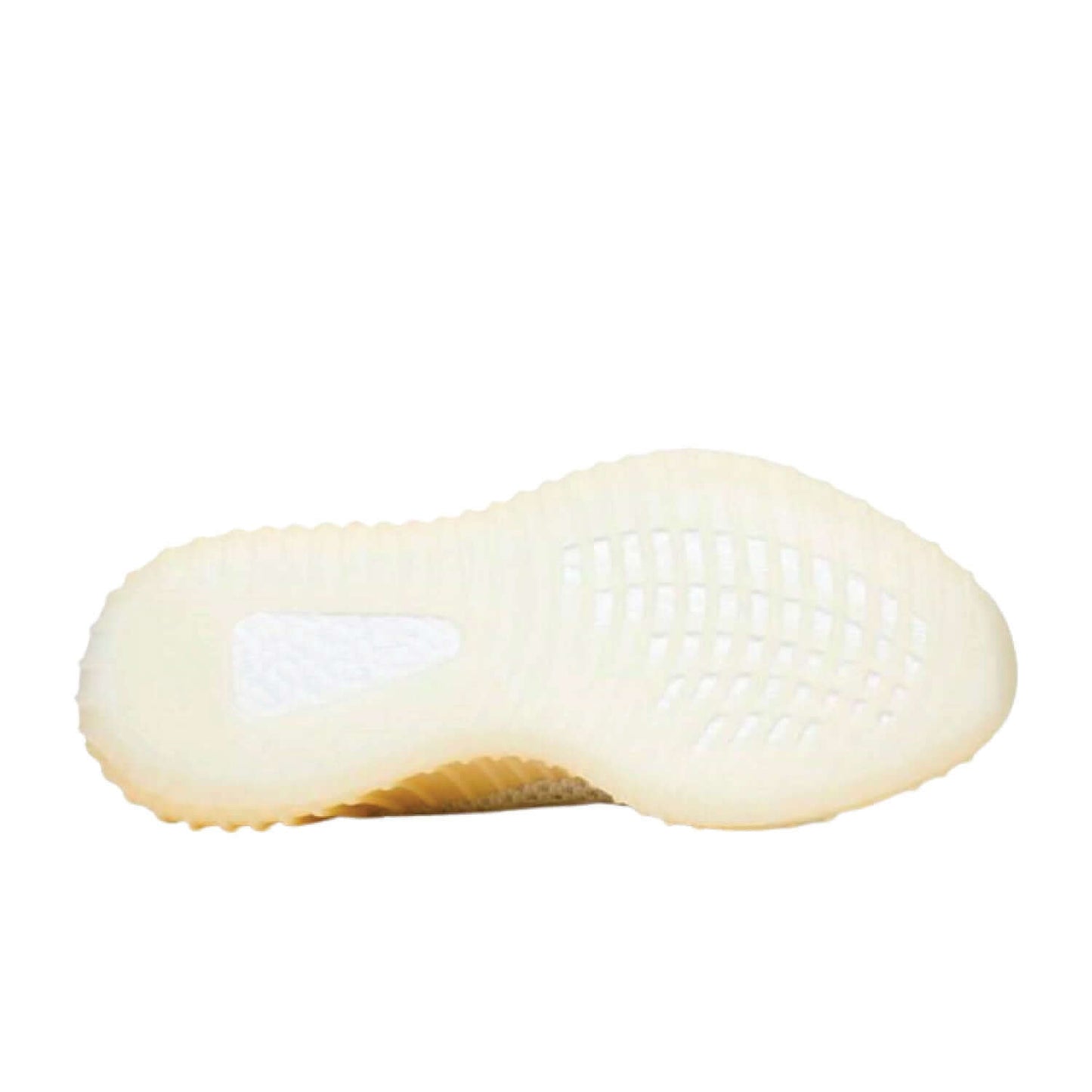 This is the lower side of the Yeezy Boost 350 V2 Mono Ice