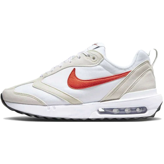 Wmns Air Max Dawn 'Light Bone Picante Red'