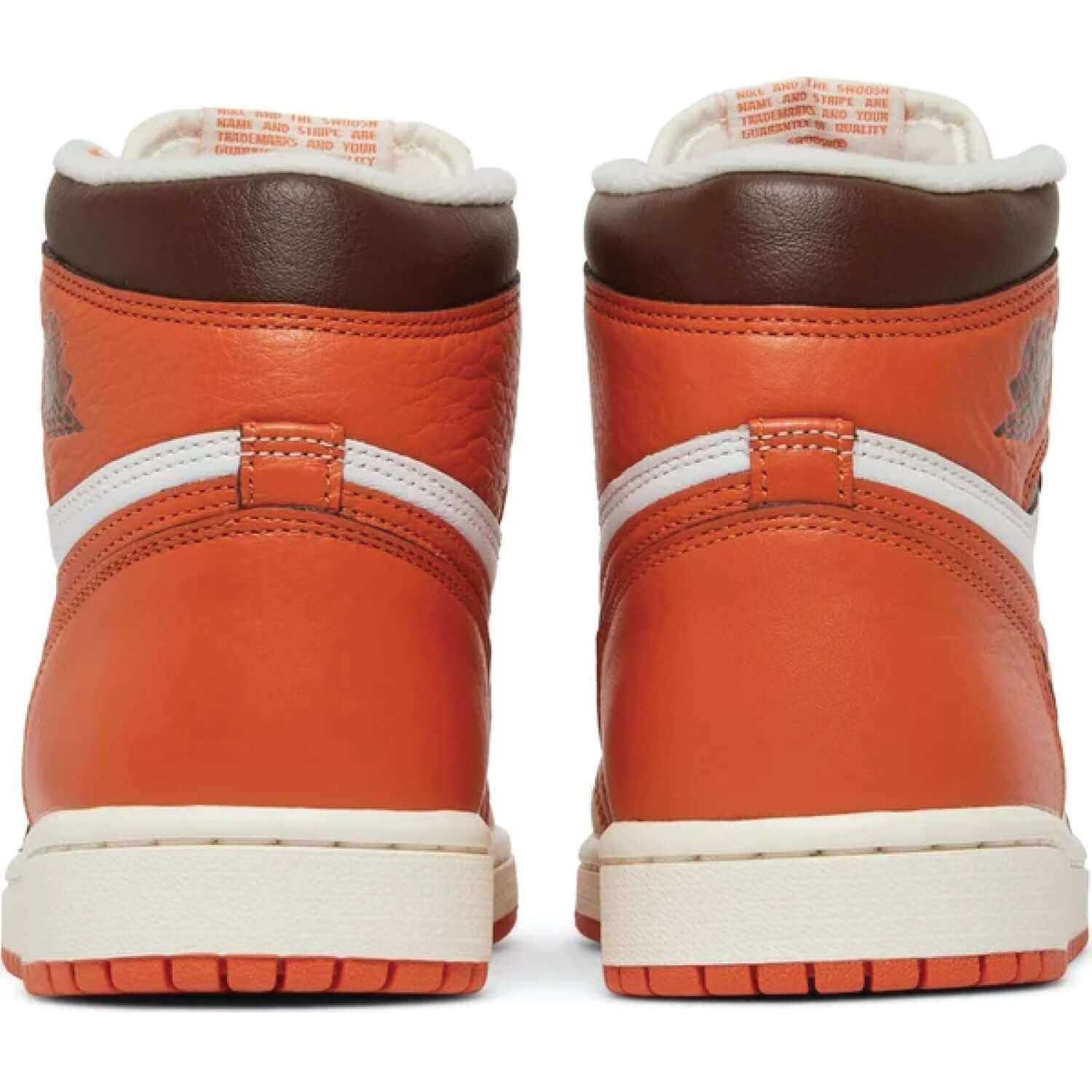 This is the back side shoe of Wmns Air Jordan 1 High OG 'Starfish'