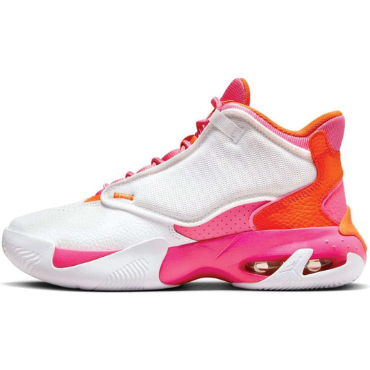 Jordan Max Aura 4 GS 'White Safety Orange Pinksicle'