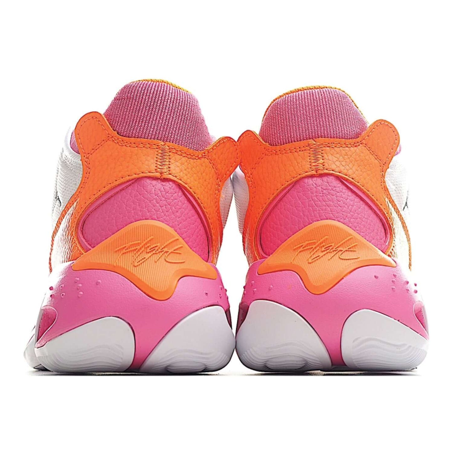 Jordan Max Aura 4 GS 'White Safety Orange Pinksicle'