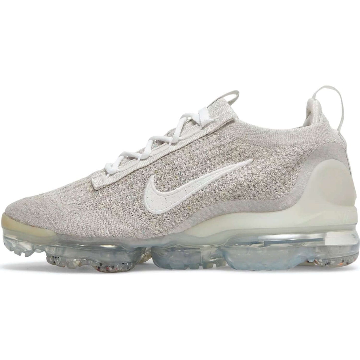 There is the great texture of Wmns Air VaporMax 2021 Flyknit 'OatmealWmns