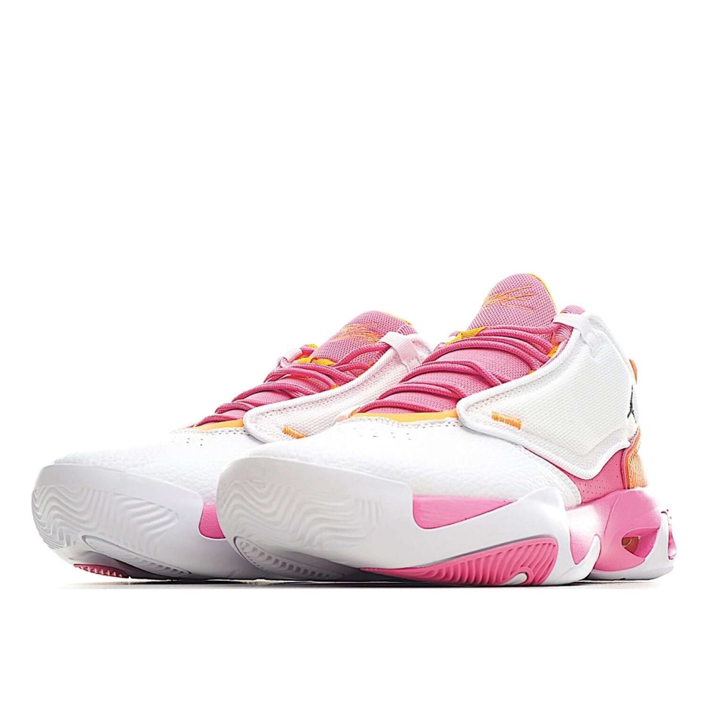 Jordan Max Aura 4 GS 'White Safety Orange Pinksicle'