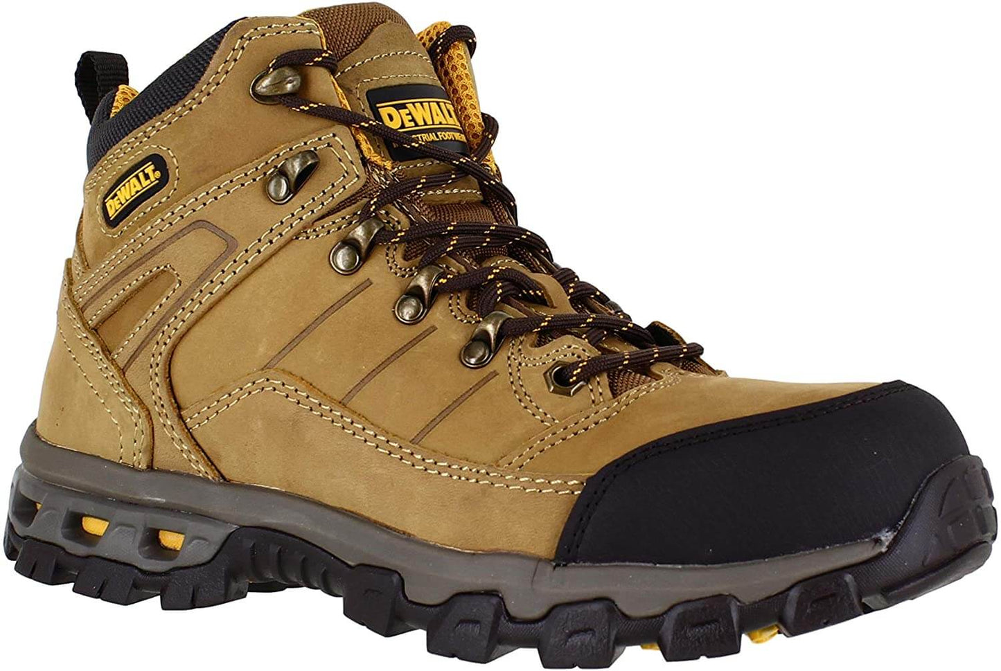 DEWALT Poseidon Mens Side Zip-Up Safety Work Steel Toe SB Boots