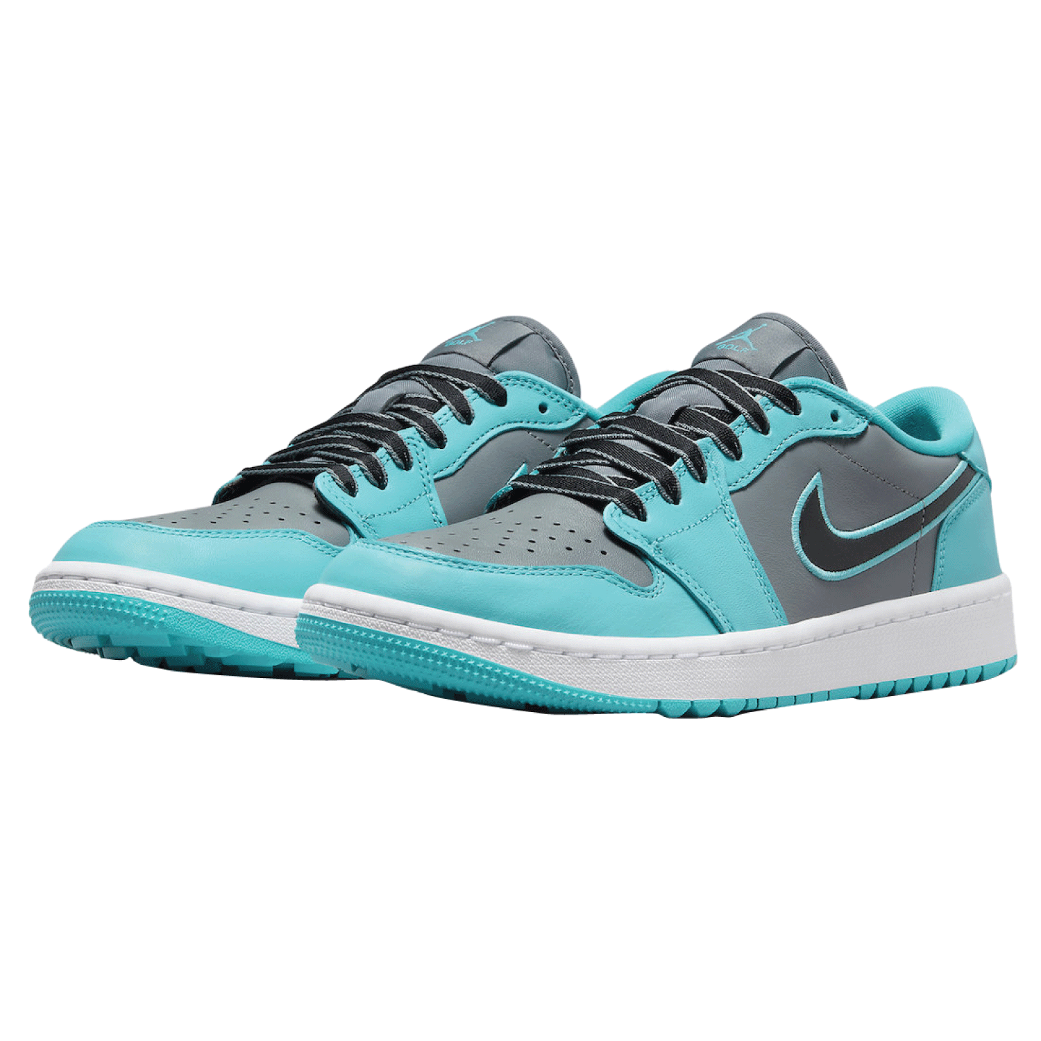 This is the pair of Air Jordan 1 Low Golf 'Gamma Blue'. Descsribe the beauty of Gamma Blue