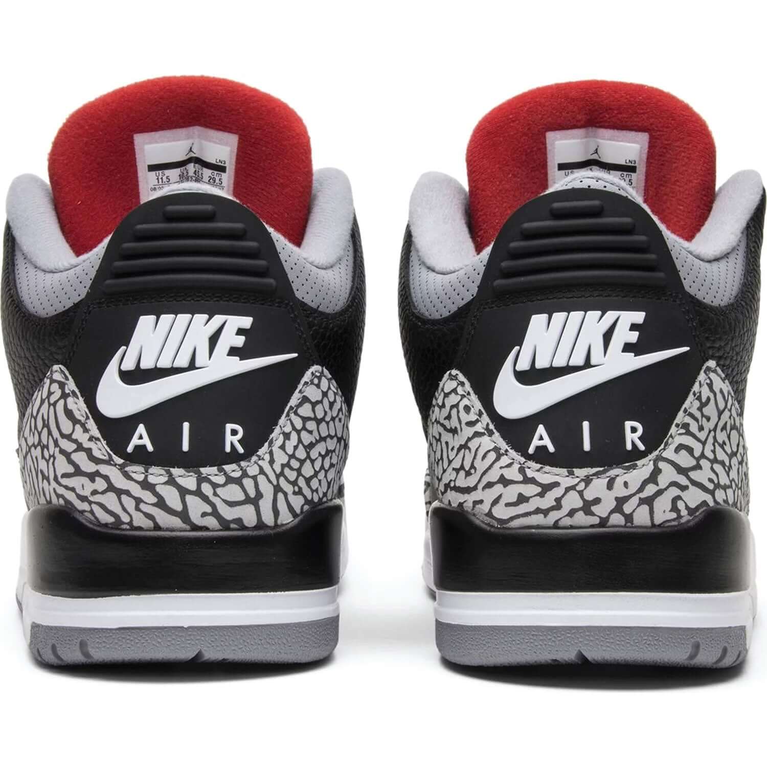 Air Jordan 3 Retro OG 'Black Cement' 2018 | nike jordan 3 | jordan3 | jordan retro 3