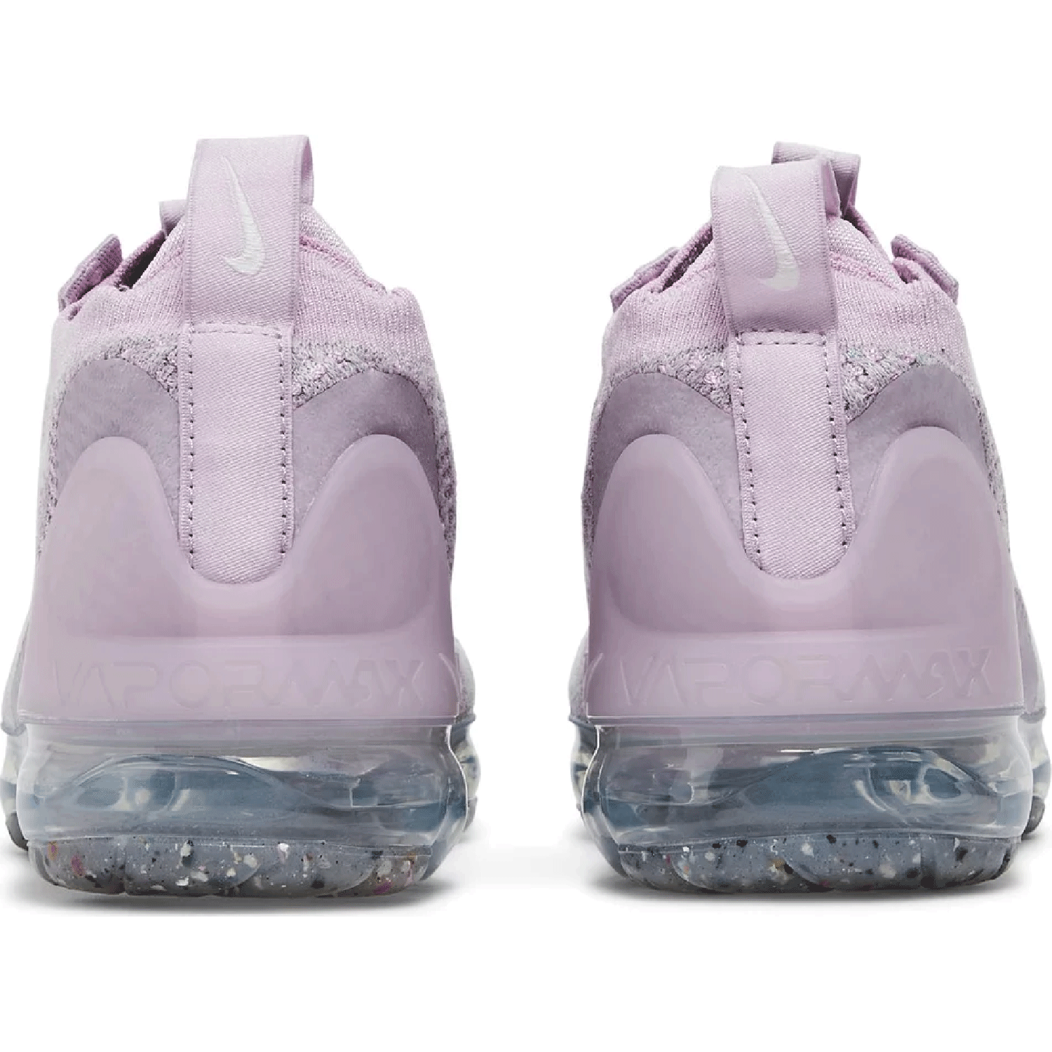 This is the back side of the Air VaporMax 2021 Flyknit Light Arctic Pink (Wmns)