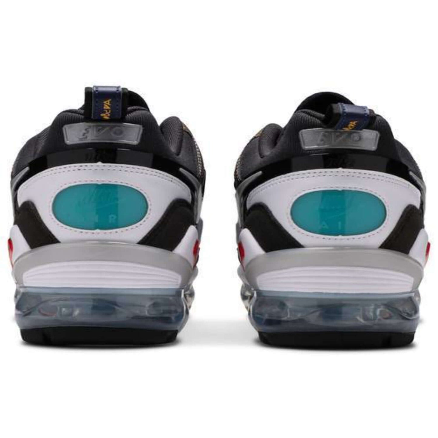 This is the back view of Air Vapormax EVO Anthracite Turquoise