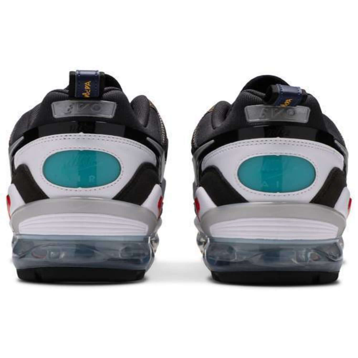 This is the back view of Air Vapormax EVO Anthracite Turquoise