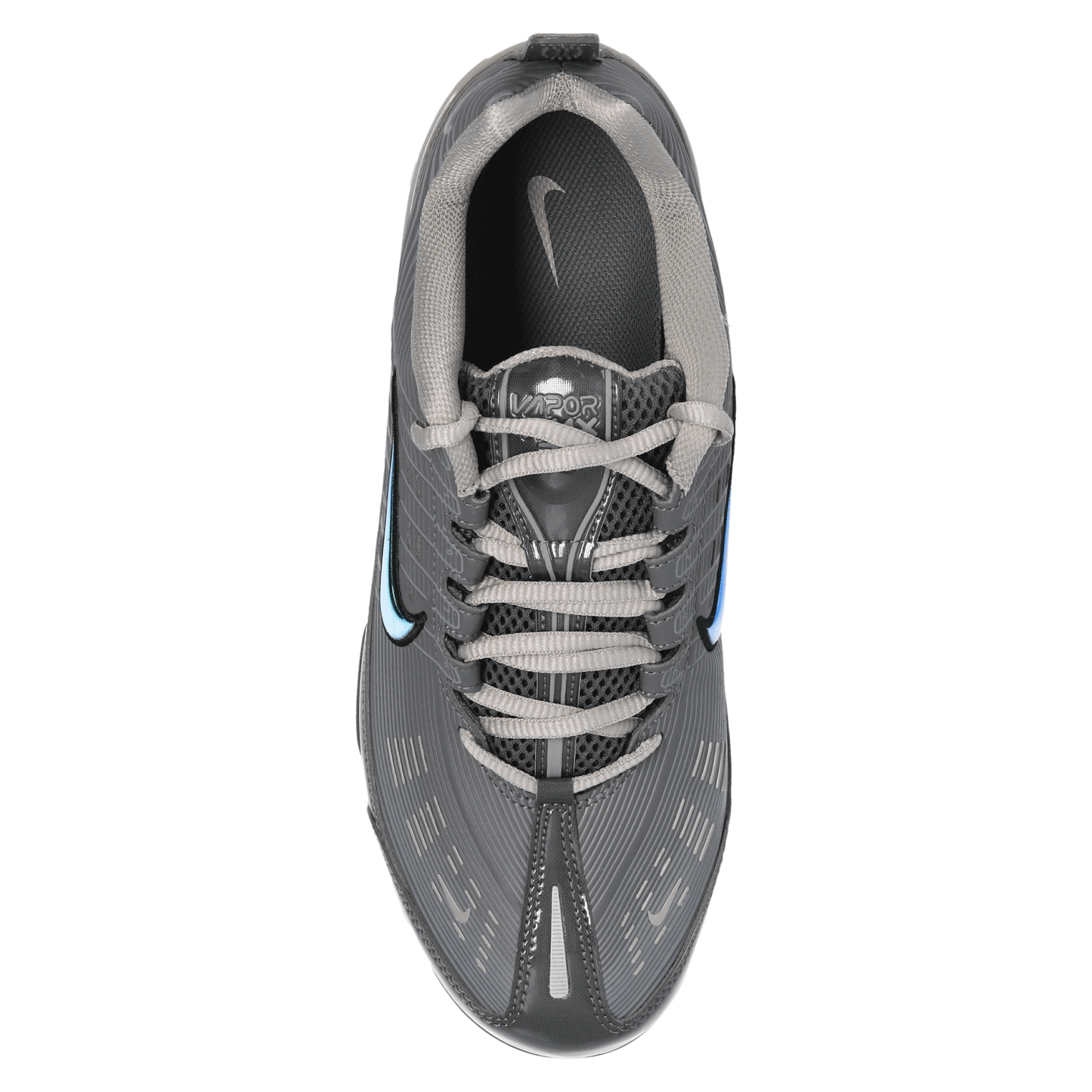 This is the upper view of Air Vapormax 360 Iron Grey