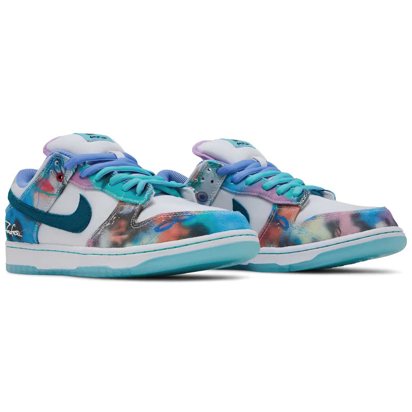 Futura Laboratories x Dunk Low SB 'Bleached Aqua'