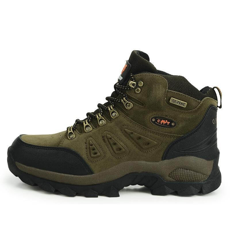 36-48 Autumn Winter Men Women Ankle Boots Leather Tactical Shoes Plus Anti-Skidding Classical Walking Footwear Free Shipping