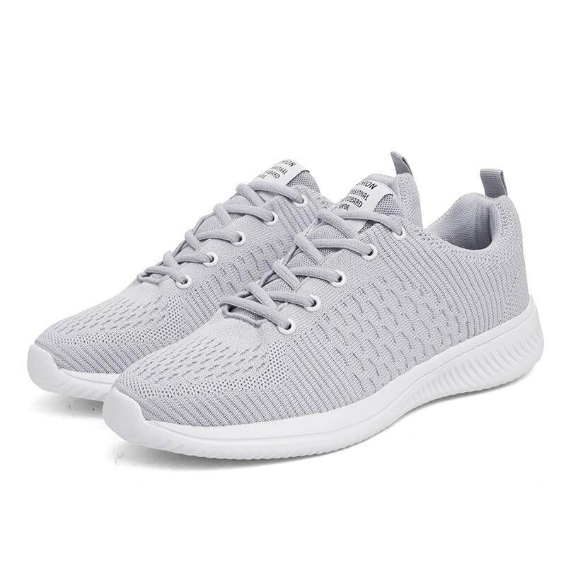 Hot Sale Four Seasons Running Shoes Men Lace-up Athletic Ever Sole Zapatillas Sports Shoes Men Outdoor Walking Sneakers
