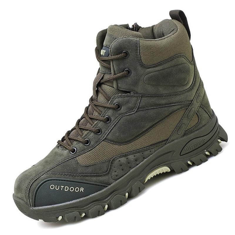 Tactical Military Boots Men Genuine Leather US Army Hunting Trekking Camping Mountaineering Winter Work Shoes Zapatos Hombre
