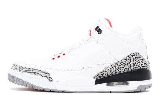 this is left side of air jordan 3 retro 88 cement white
