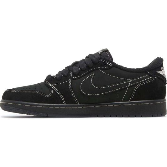 This Travis Scott x Air Jordan 1 Low OG SP 'Black Phantom' shoe is from the Trainer Factory.