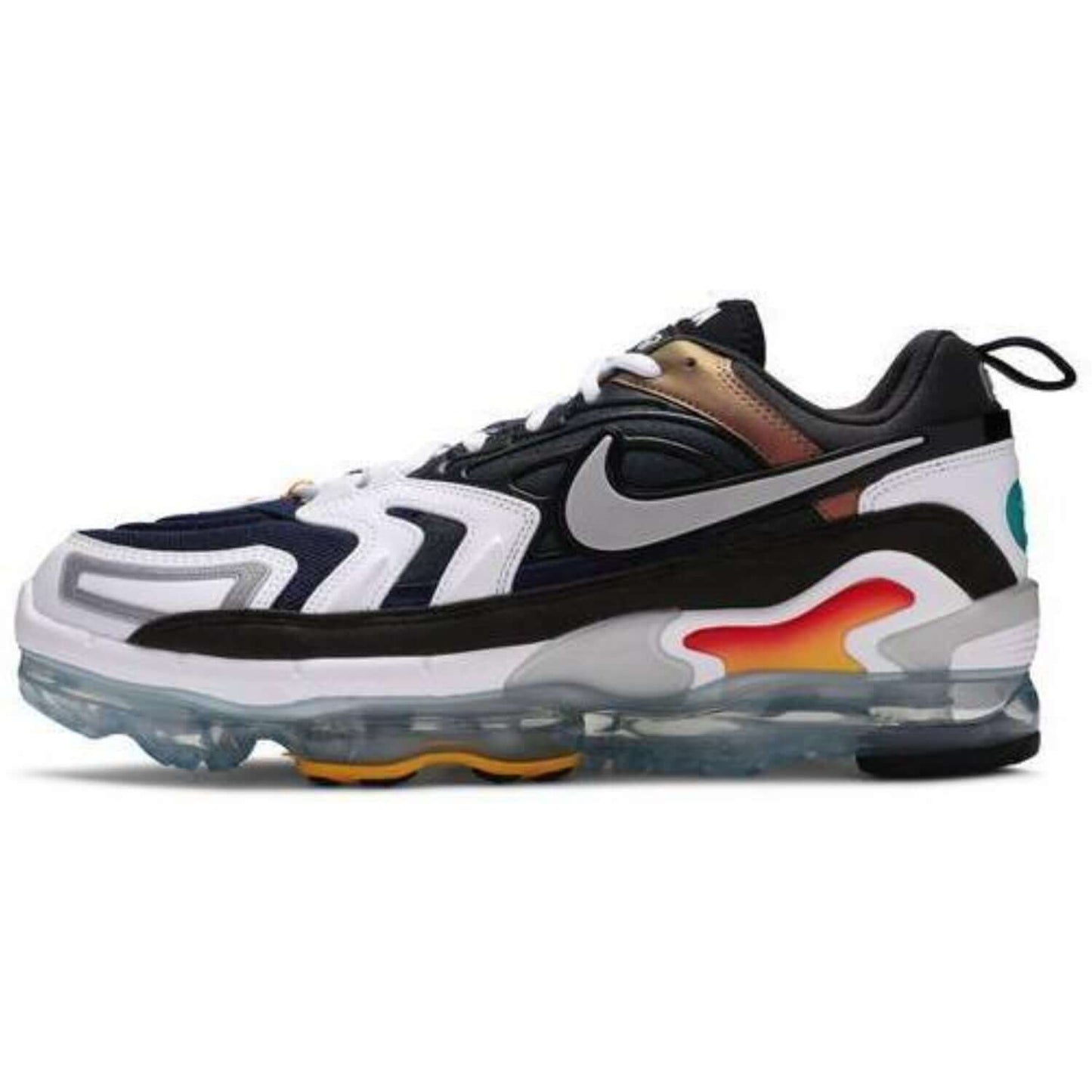 this is the side design of Air Vapormax EVO Anthracite Turquoise