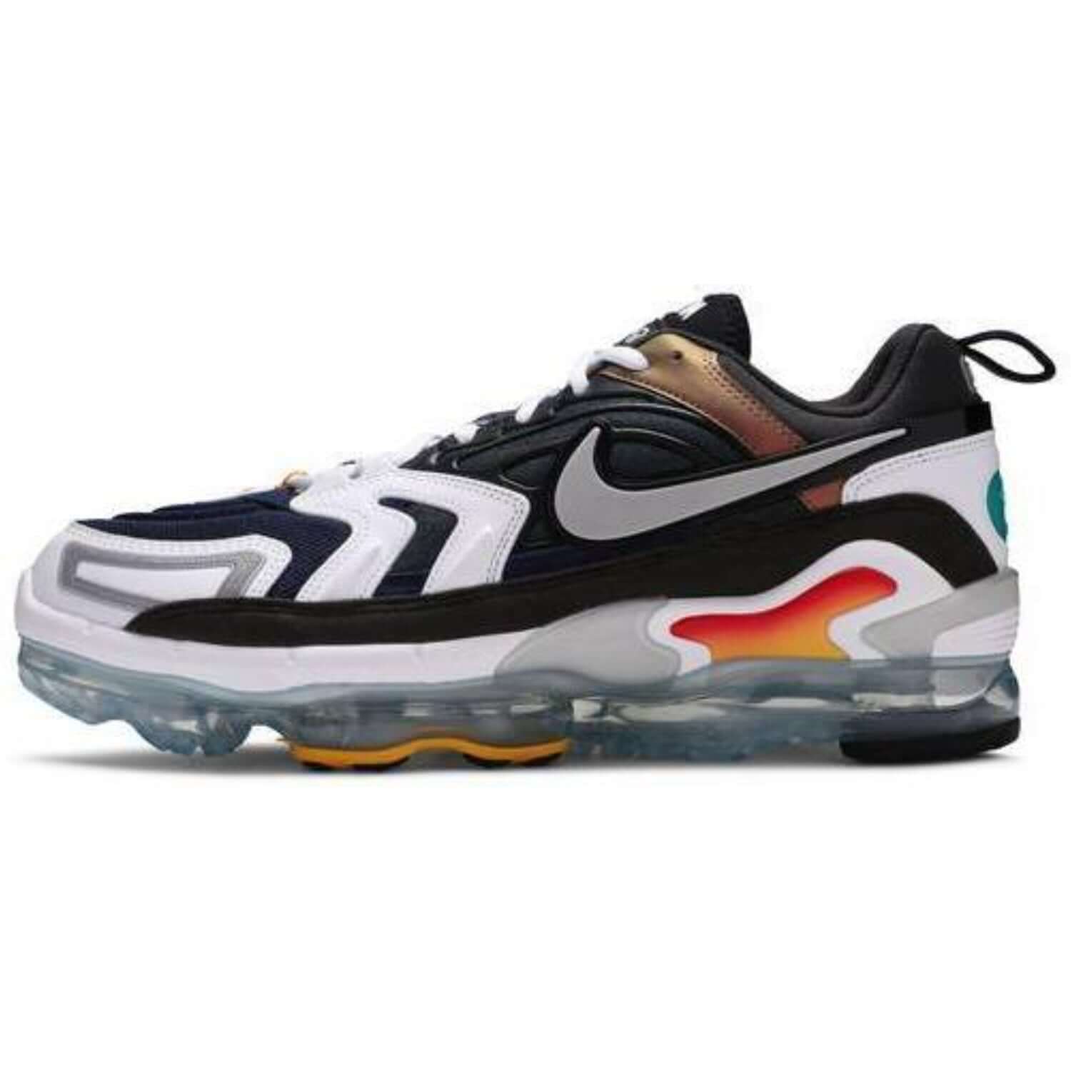 this is the side design of Air Vapormax EVO Anthracite Turquoise