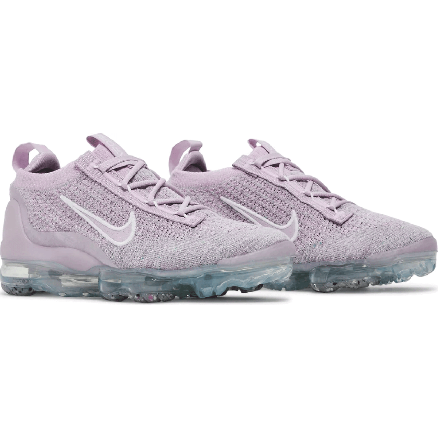 This is the front view of Air VaporMax 2021 Flyknit Light Arctic Pink (Wmns)