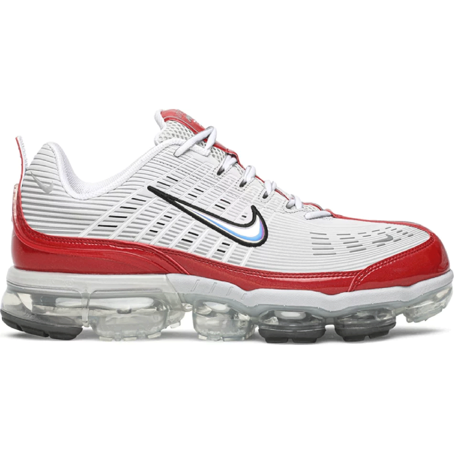 This is the right side of the Air Vapormax 360 Red white