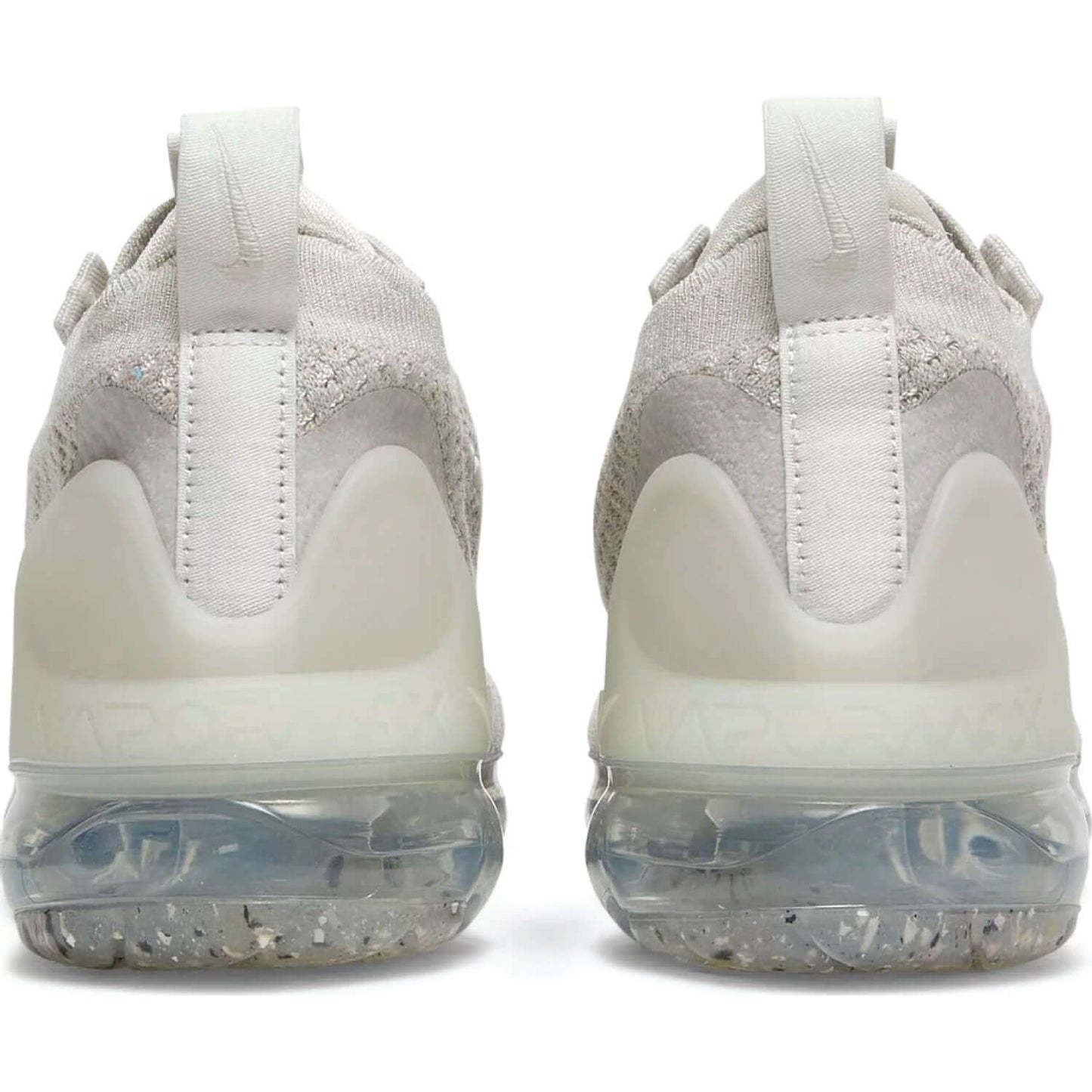 This is the back side of the Wmns Air VaporMax 2021 Flyknit 'Oatmeal'