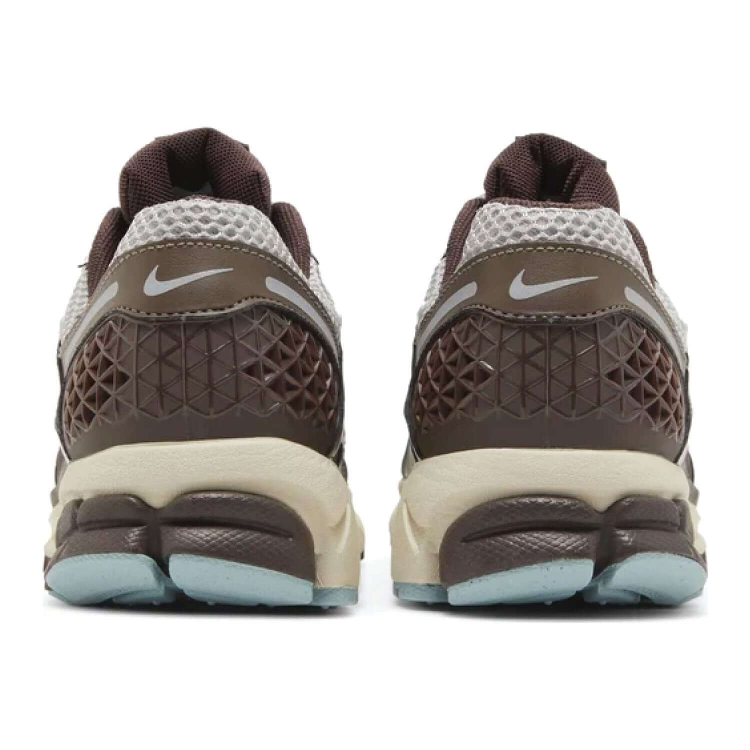 This is the back side shoe of Wmns Zoom Vomero 5 'Earth Fossil'