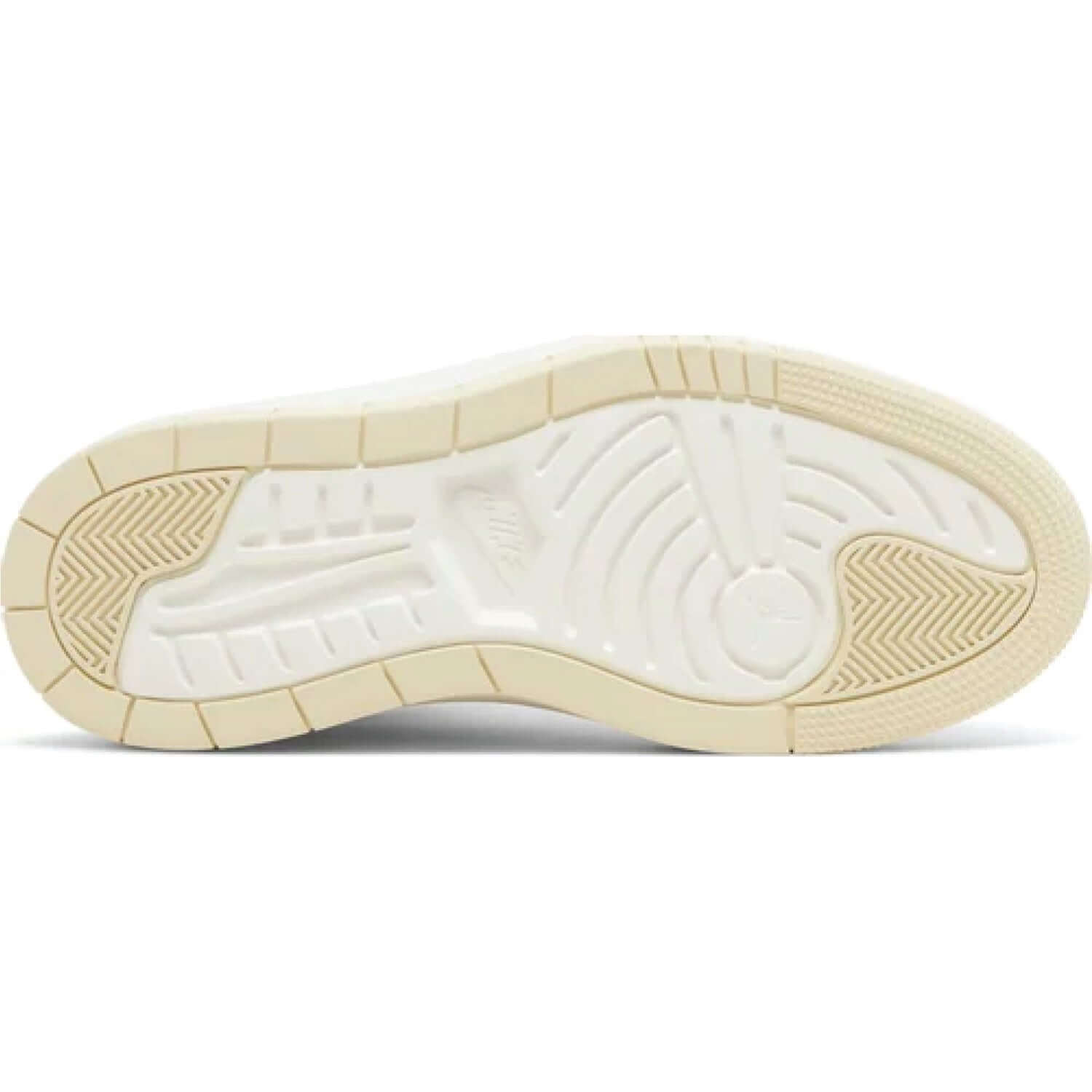 This is the back side of Wmns Air Jordan 1 Elevate High 'Celestial Gold'