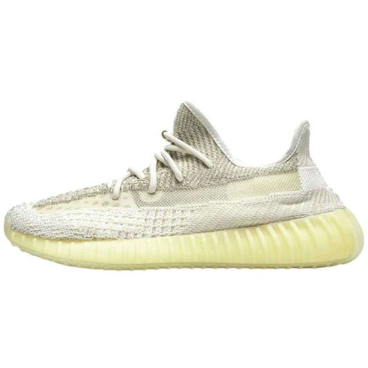 This is the left side of the Yeezy Boost 350 V2 Mono Ice